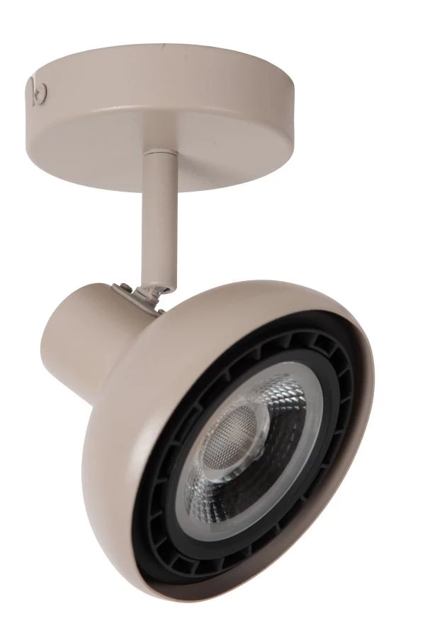 Lucide SENSAS - Ceiling spotlight - 1xGU10 (ES111) - Cream - turned off